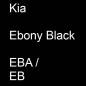 Preview: Kia, Ebony Black, EBA / EB.